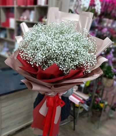 Букет цветов из: Гипсофила в Нижней Омке