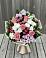 Букет цветов из: Альстромерии, Гвоздики, Розы и Хризантемы в Нижней Омке