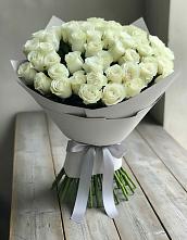 Букет 35 Белых роз в Нижней Омке