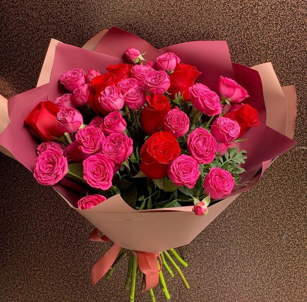 Букет В объятьях нежности в Нижней Омке