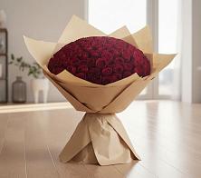 Букет 101 Красная роза в Нижней Омке