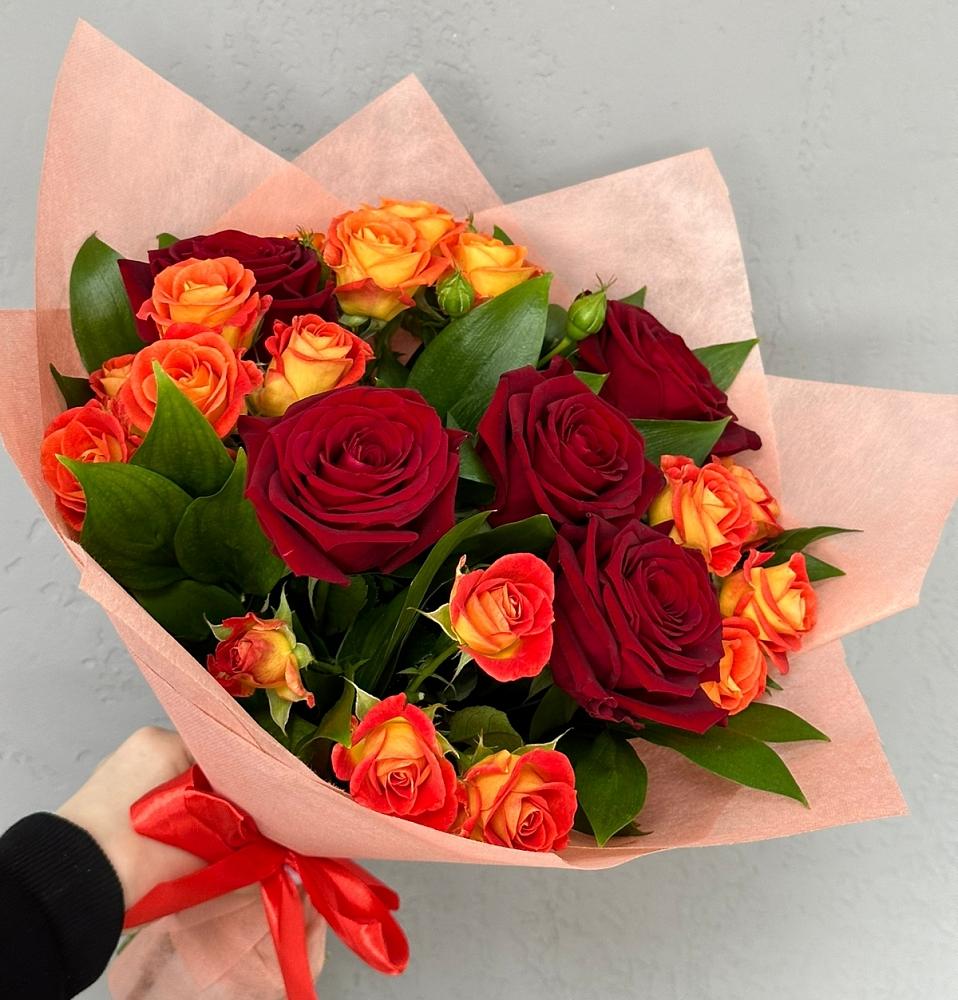 Букет Любовь и восторг в Нижней Омке