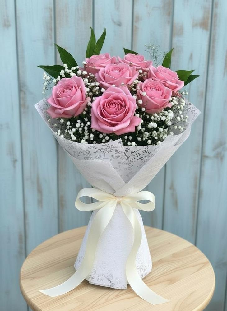 Букет цветов из: Розы в Нижней Омке