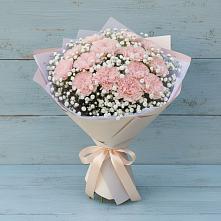 Букет цветов из:  Гвоздики в Нижней Омке