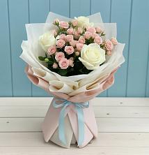 Букет цветов из:  Розы в Нижней Омке