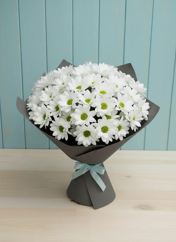 Букет цветов из: Хризантемы в Нижней Омке