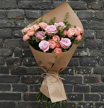 Букет цветов из:  Розы #REPLACE_PRED# Нижней Омке