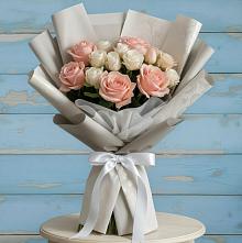 Букет цветов из:  Розы #REPLACE_PRED# Нижней Омке