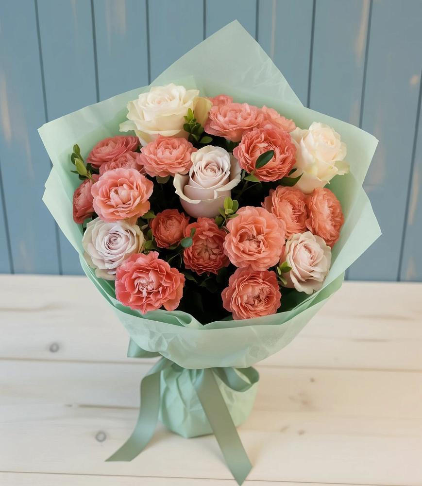 Букет цветов из: Розы в Нижней Омке