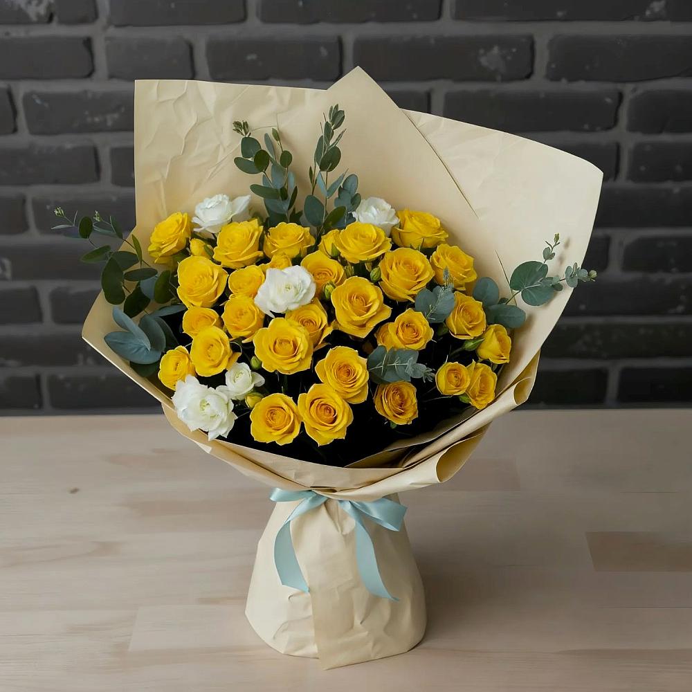 Букет цветов из: Розы в Нижней Омке