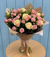 Букет цветов из:  Розы в Нижней Омке