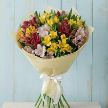 Букет цветов из:  Альстромерии #REPLACE_PRED# Нижней Омке