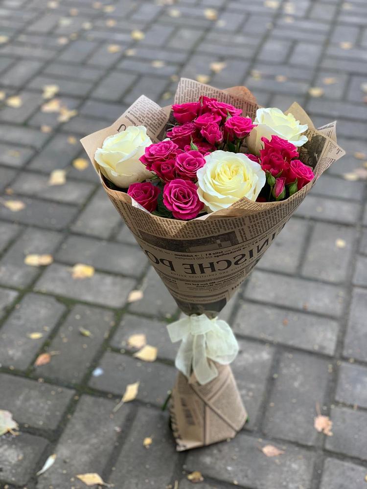 Букет цветов из: Розы в Нижней Омке