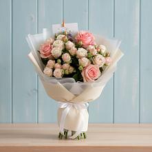 Букет цветов из:  Розы в Нижней Омке