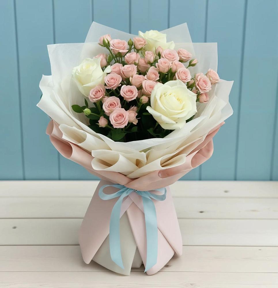 Букет цветов из: Розы в Нижней Омке