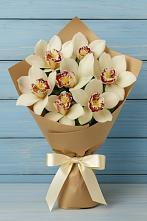Букет цветов из:  Орхидеи и Розы в Нижней Омке